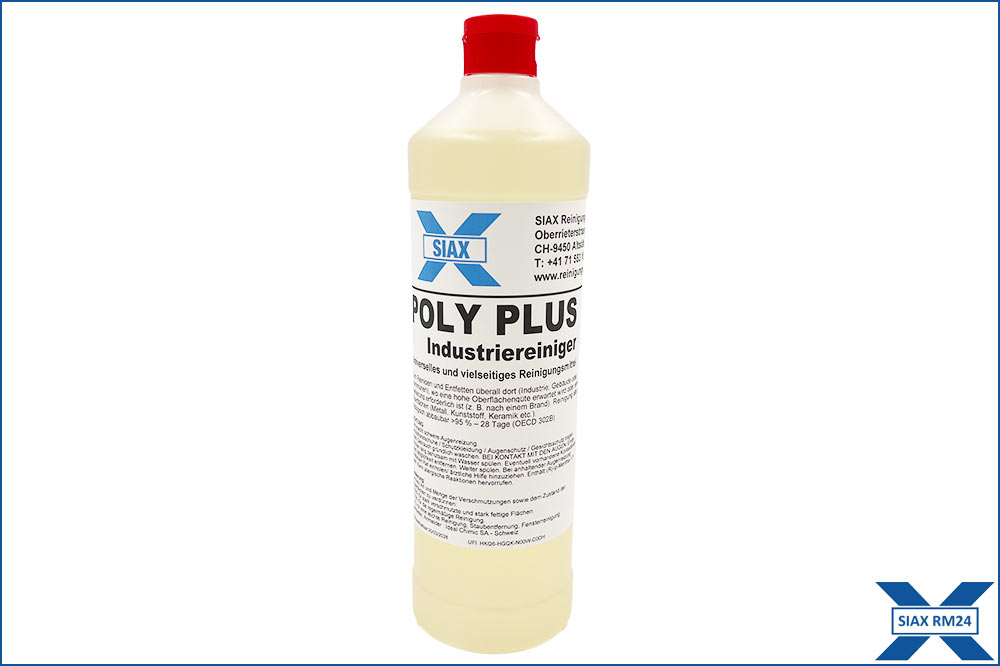 SIAX Industriereiniger Poly-Plus – Das magische Kraftkonzentrat, 1 Liter