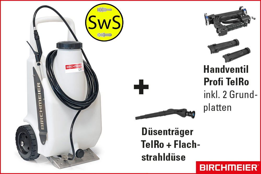 BIRCHMEIER 12197301 Zweirad-Akku-Sprühgerät mit TelRo – Power & Reichweite mobil vereint