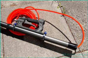 Birchmeier Akku-Rückensprühgerät REB 15 TelRo & Carbon-Teleskopstange 13.30 Meter "RM24-Bundle"