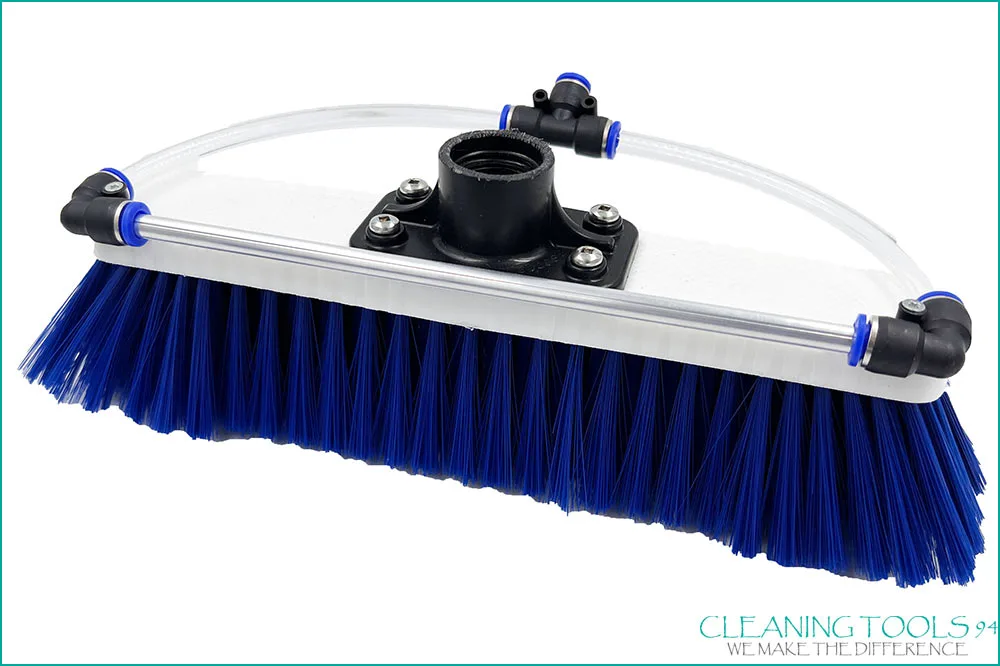 Cleaning Tools 94 Glas-Reinigungsbürste SOFT für wasserführende Teleskopstangen, blau, 30 cm