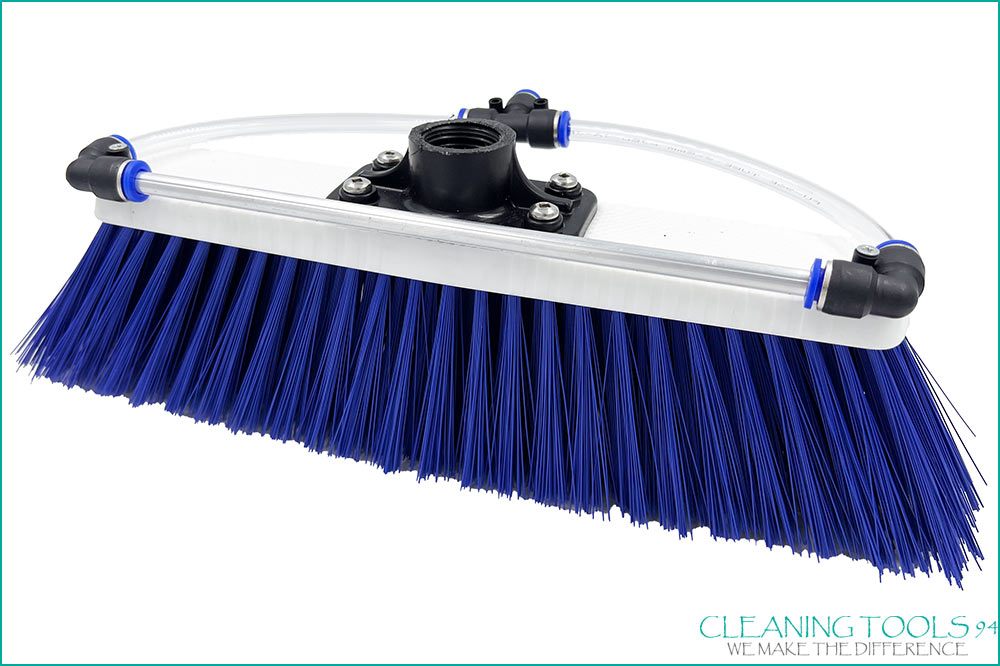 Cleaning Tools 94 Glas-Reinigungsbürste SOFT für wasserführende Teleskopstangen, blau, 75 mm Borsten, 30 cm