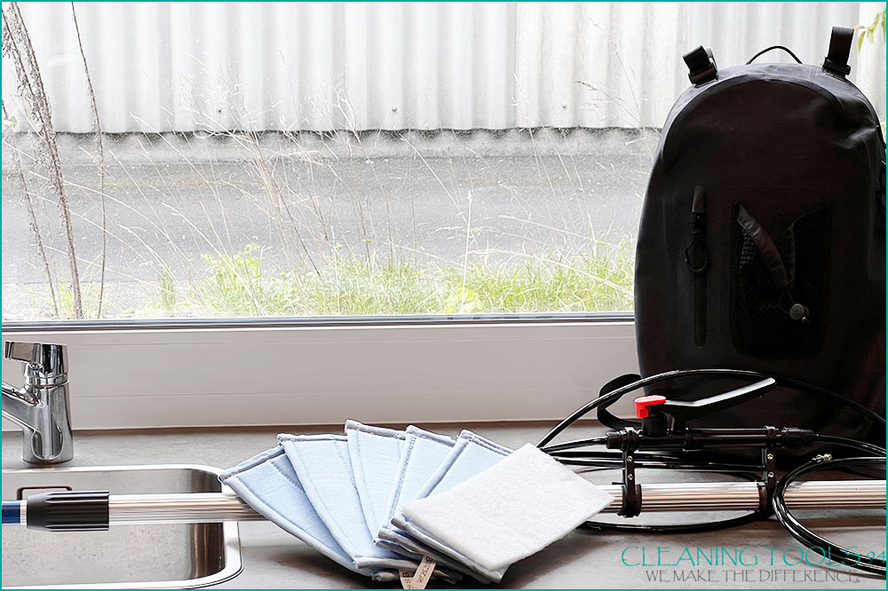 Cleaning Tools 94 Fenster-Innenreinigungssystem – Streifenfreie Sauberkeit ohne Leiter Cleaning Tools 94 Fenster-Innenreinigungssystem