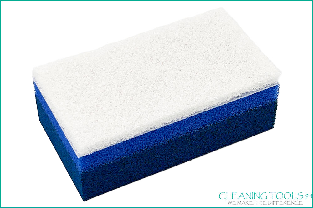 Cleaning Tools 94 Reinigungs- und Schleifklotz mit Kletthalterung – Der ergonomische Dual-Adapter für Pads & Schleifpapier Cleaning Tools 94 Reinigungs- und Schleifschwamm mit Kletthalterung