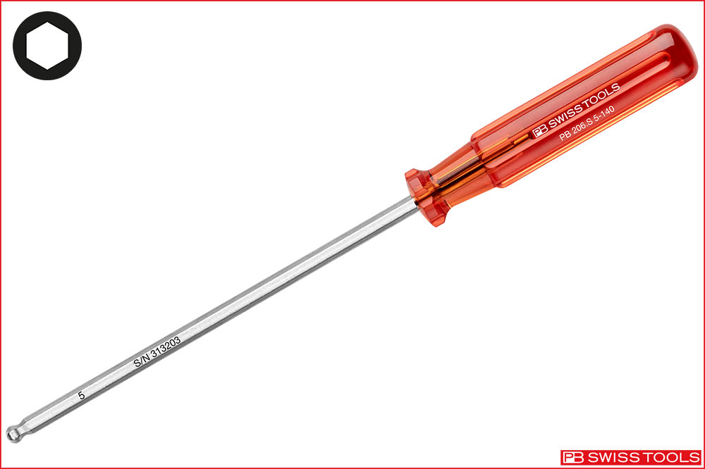 PB Swiss Tools Innensechskant-Schraubenzieher PB 206 CN Classic Gr. 5
