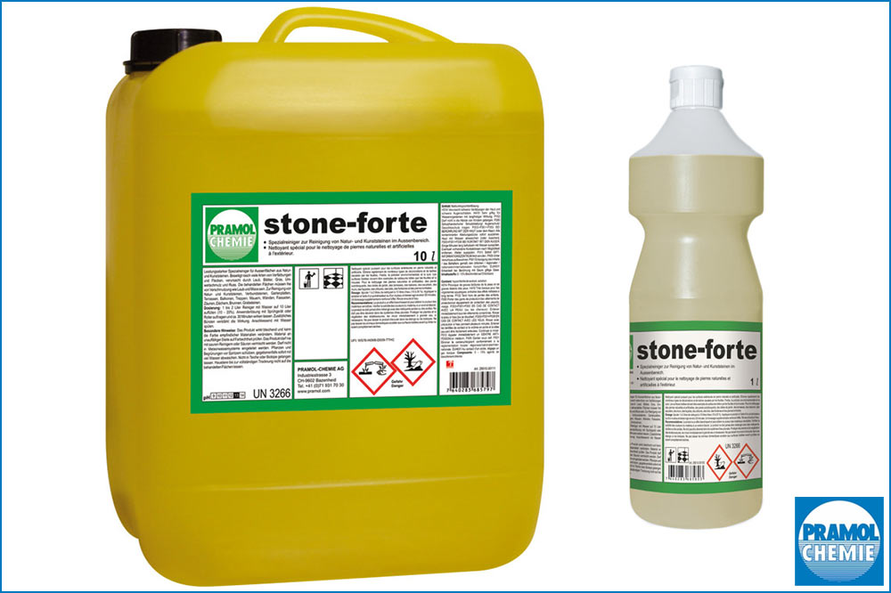 PRAMOL stone-forte Spezialreiniger für Aussenflächen