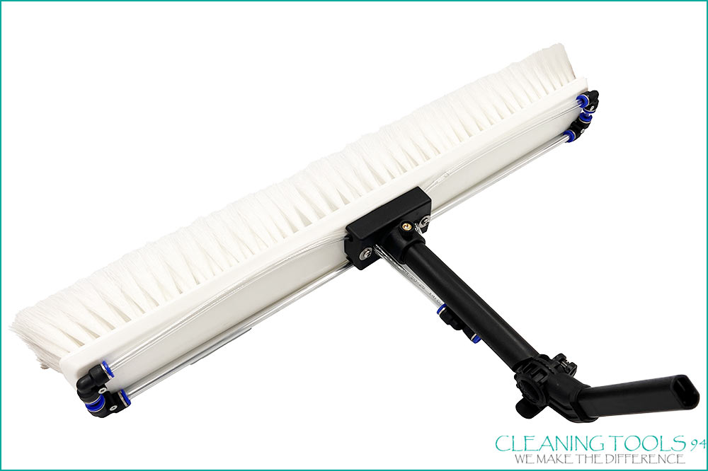 Cleaning Tools 94 Glas-Reinigungsbürste SOFT für wasserführende Teleskopstangen, weiss V2, 60 cm Cleaning Tools 94 Glas-Reinigungsbürste SOFT für wasserführende Teleskopstangen, weiss V2, 60 cm