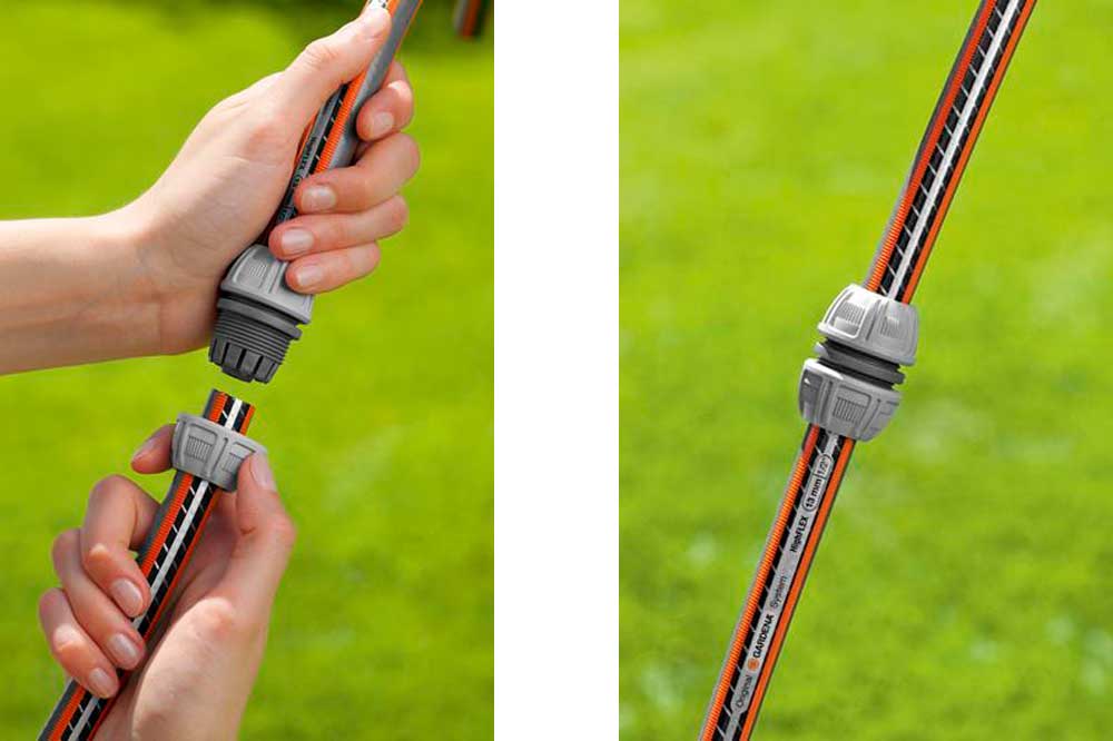 GARDENA Schlauch-Reparator mit Quetschverschraubung 1/2 Zoll - 5/8 Zoll GARDENA Schlauch-Reparator mit Quetschverschraubung 1/2 Zoll - 5/8 Zoll – Bild 2