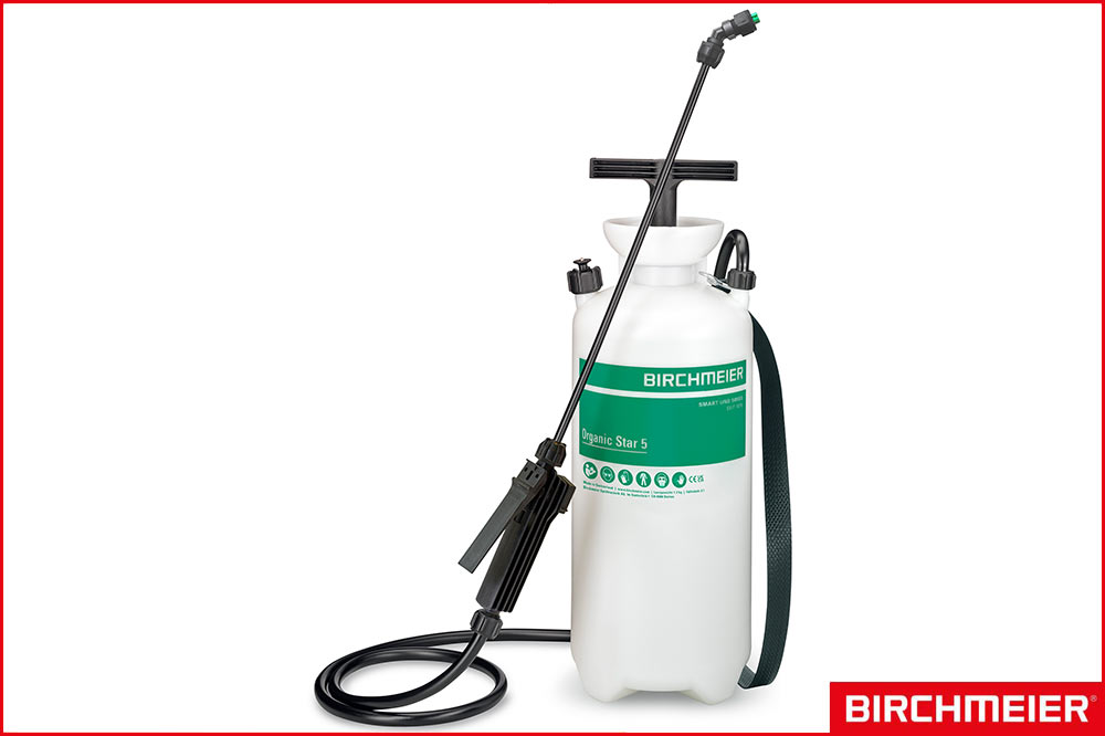Ihr Schweizer Fachpartner für professionelles Reinigungsmaterial & Spezialreinigung BIRCHMEIER 11980001 Organic Star 5 Drucksprühgerät | 5 Liter für Essigsäure