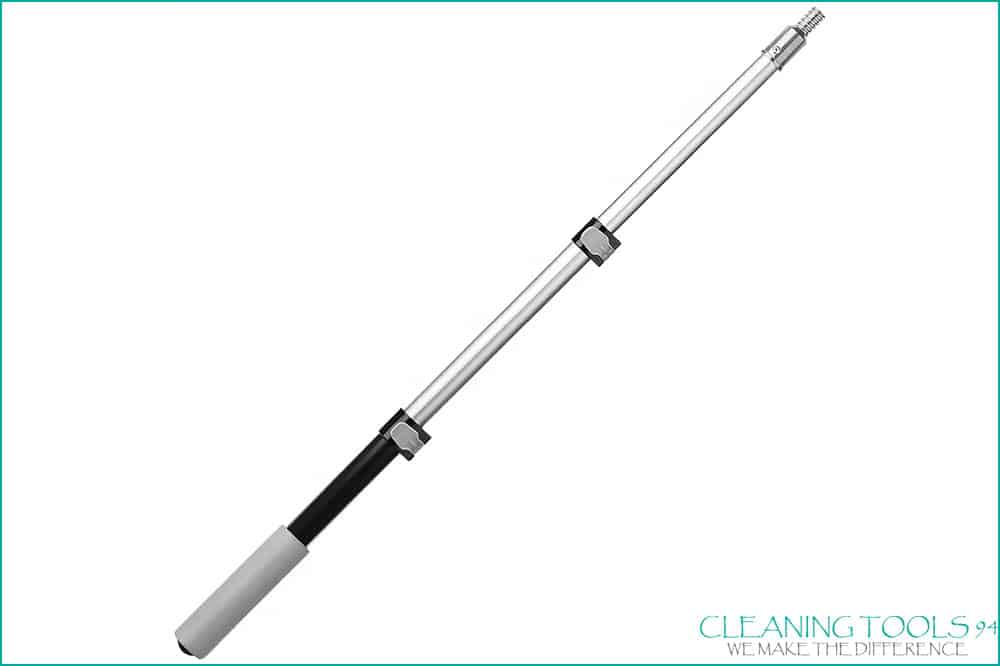 Cleaning Tools 94 Aluminium-Teleskopstange mit US-Gewinde, 3-teilig, 42 - 89 cm Cleaning Tools 94 Aluminium-Teleskopstange mit US-Gewinde, 3-teilig, 42 - 89 cm – Bild 2