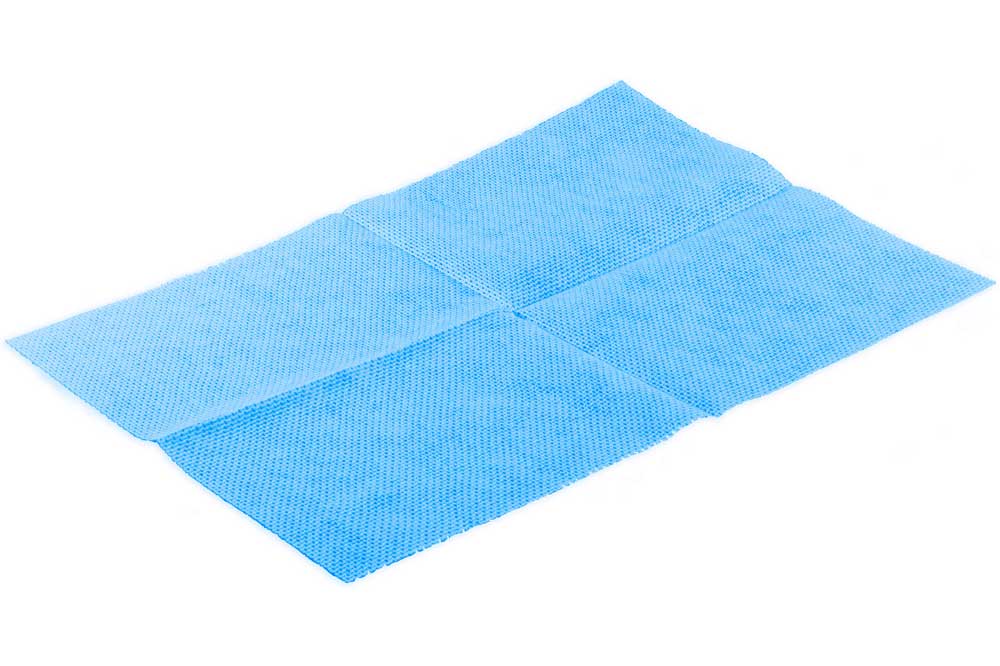 Cleaning Tools 94 HACCP-Wischtuch, 25 Stück in Beutel, 50 x 35 cm, blau