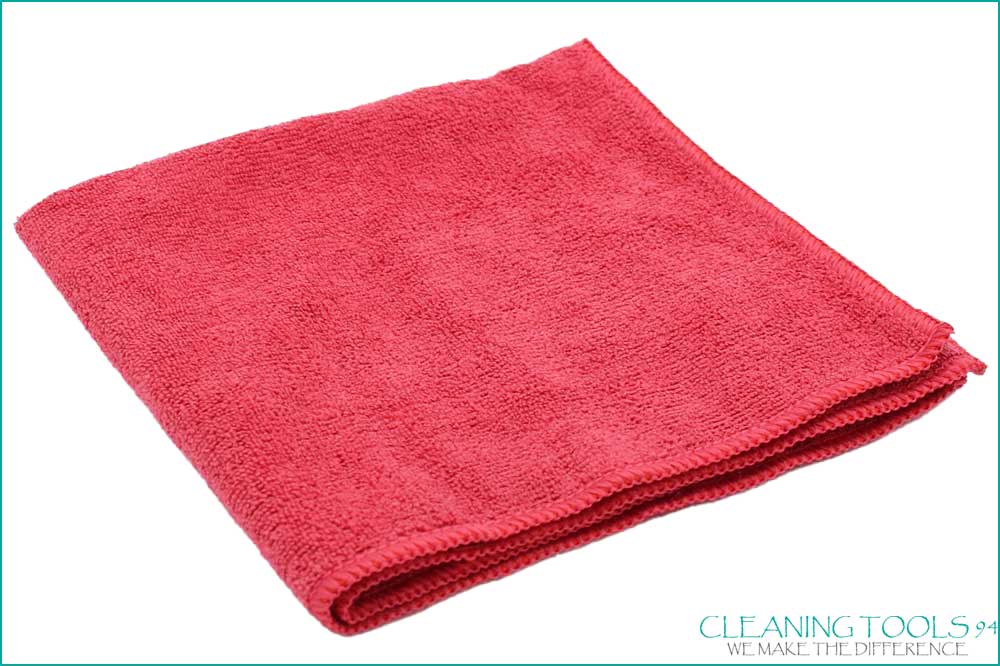Cleaning Tools 94 Mikrofasertuch 40 x 40 cm, rot - 5 Stück in Karton Cleaning Tools 94 Mikrofasertuch 40 x 40 cm, rot - 5 Stück in Karton – Bild 3
