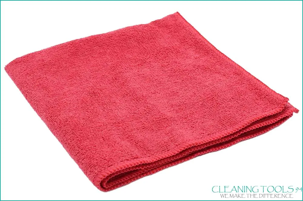 Cleaning Tools 94 Mikrofasertuch 40 x 40 cm, rot - 5 Stück in Karton – Bild 3