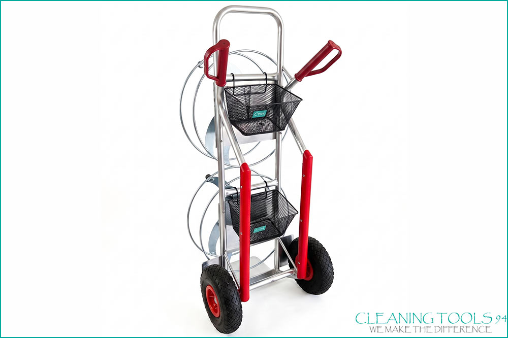 Cleaning Tools 94 Mobiler Schlauchwagen mit Wechseltrommel-System, 2 Schlauchtrommeln Cleaning Tools 94 Mobiler Schlauchwagen mit 2 Schlauchtrommeln