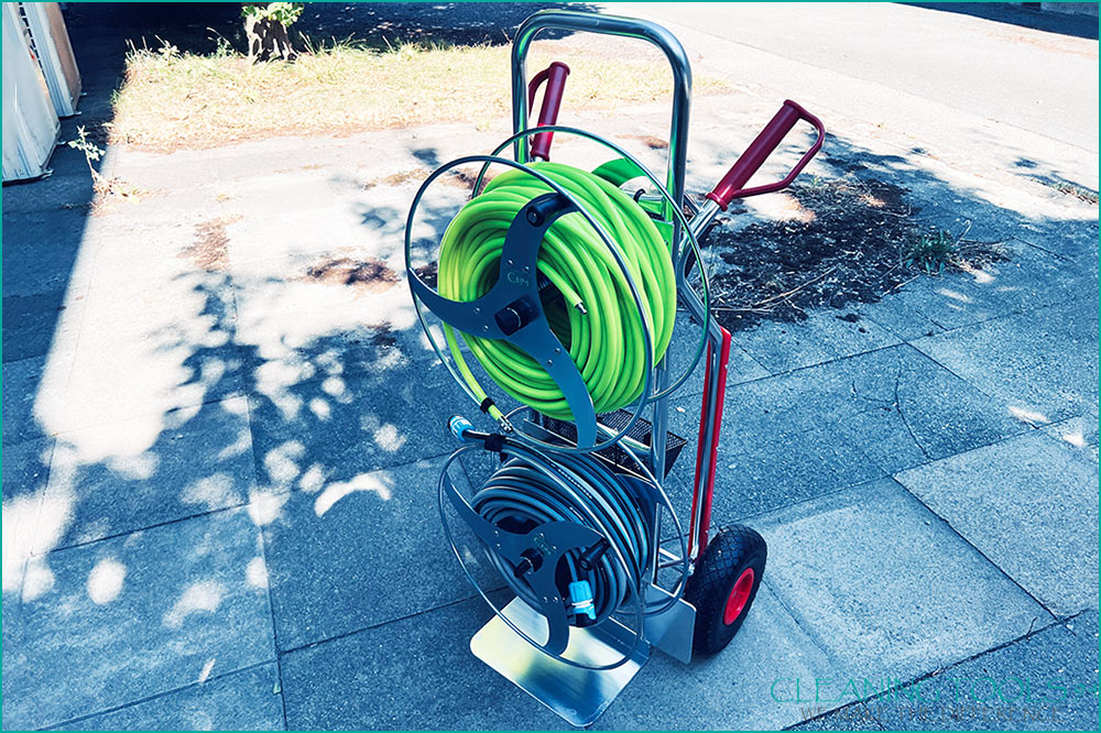 Cleaning Tools 94 Mobiler Schlauchwagen mit Wechseltrommel-System, 2 Schlauchtrommeln Cleaning Tools 94 Mobiler Schlauchwagen mit 2 Schlauchtrommeln