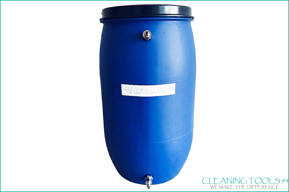 Cleaning Tools 94 Reinwasser-Zwischentank Blau | Pufferspeicher mit Anschlüssen Cleaning Tools 94 Reinwasser-Zwischentank Blau | Pufferspeicher mit Anschlüssen
