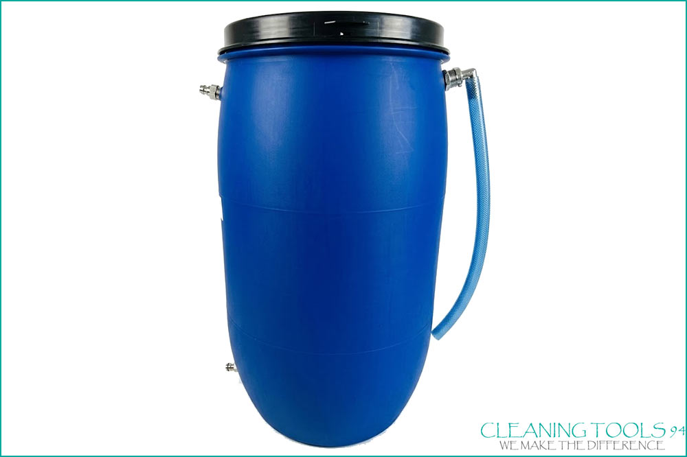 Cleaning Tools 94 Reinwasser-Zwischentank Blau | Pufferspeicher mit Anschlüssen Cleaning Tools 94 Reinwasser-Zwischentank Blau | Pufferspeicher mit Anschlüssen