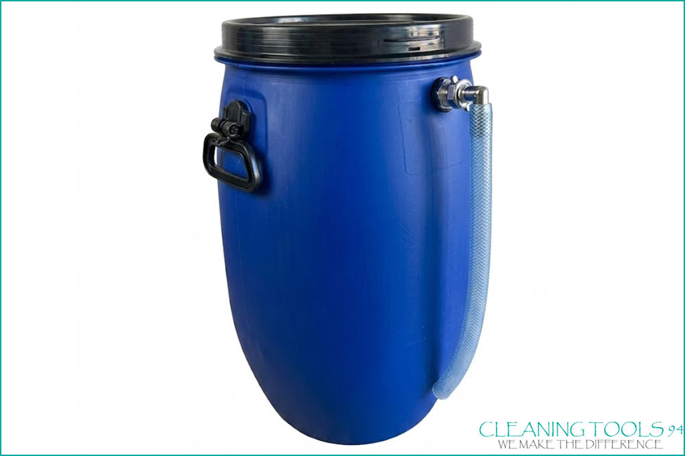 Cleaning Tools 94 Reinwasser-Zwischentank Blau | Pufferspeicher mit Anschlüssen Cleaning Tools 94 Reinwasser-Zwischentank Blau | Pufferspeicher mit Anschlüssen