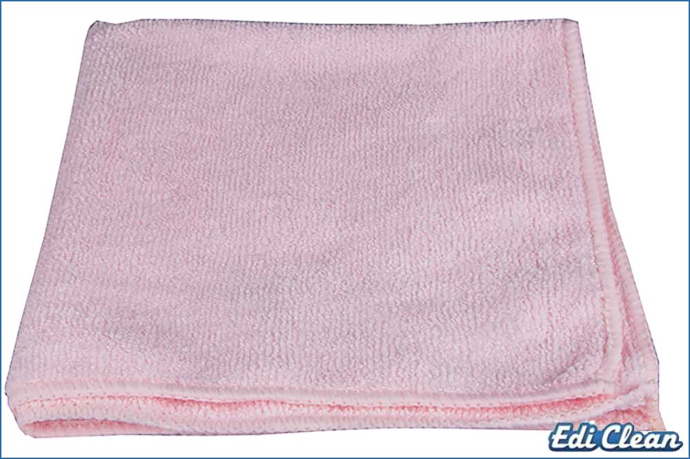 Edi Clean 94060.2-05 Mikrofasertuch 40 x 40 cm, rot - 5 Stück Edi Clean 94060.2-05 Mikrofasertuch 40 x 40 cm, rot - 5 Stück – Bild 2