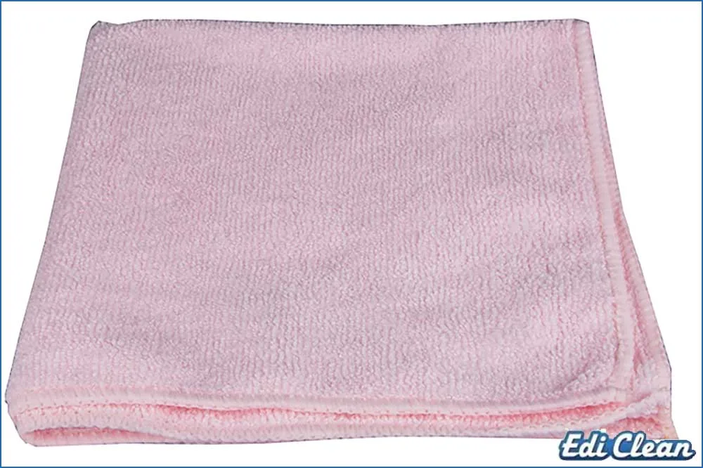 Edi Clean 94060.2-05 Mikrofasertuch 40 x 40 cm, rot - 5 Stück – Bild 2