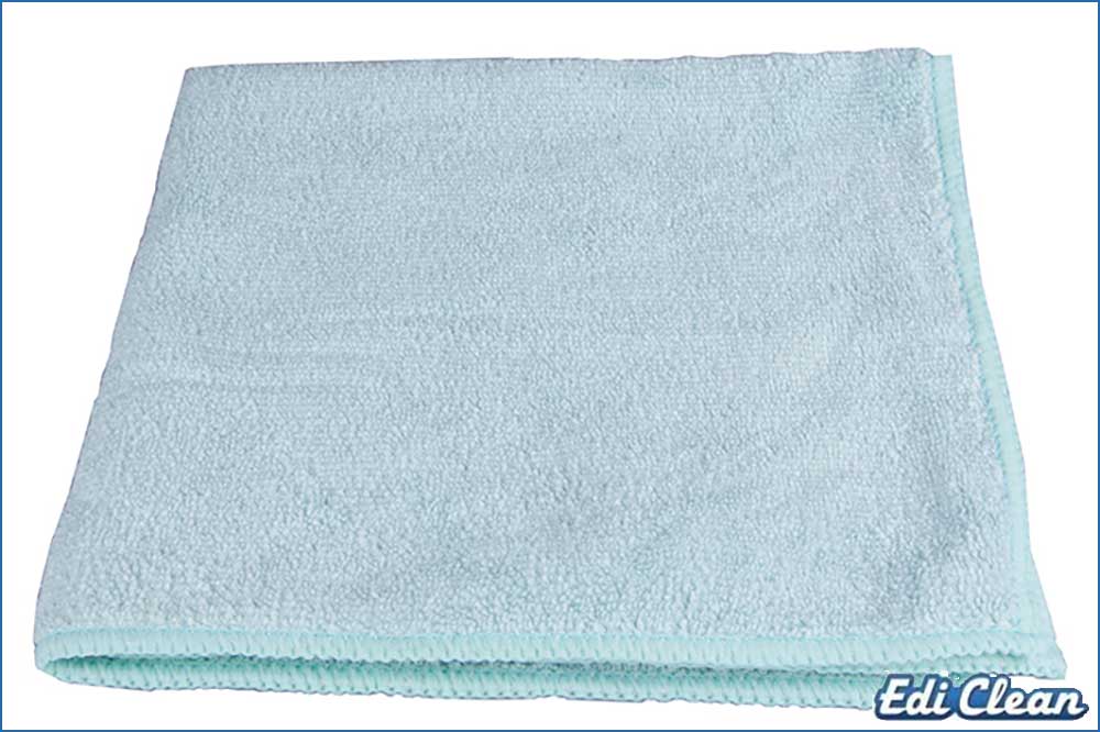 Edi Clean 94060.3-05 Mikrofasertuch 40 x 40 cm, grün - 5 Stück Edi Clean 94060.3-05 Mikrofasertuch 40 x 40 cm, grün - 5 Stück – Bild 2
