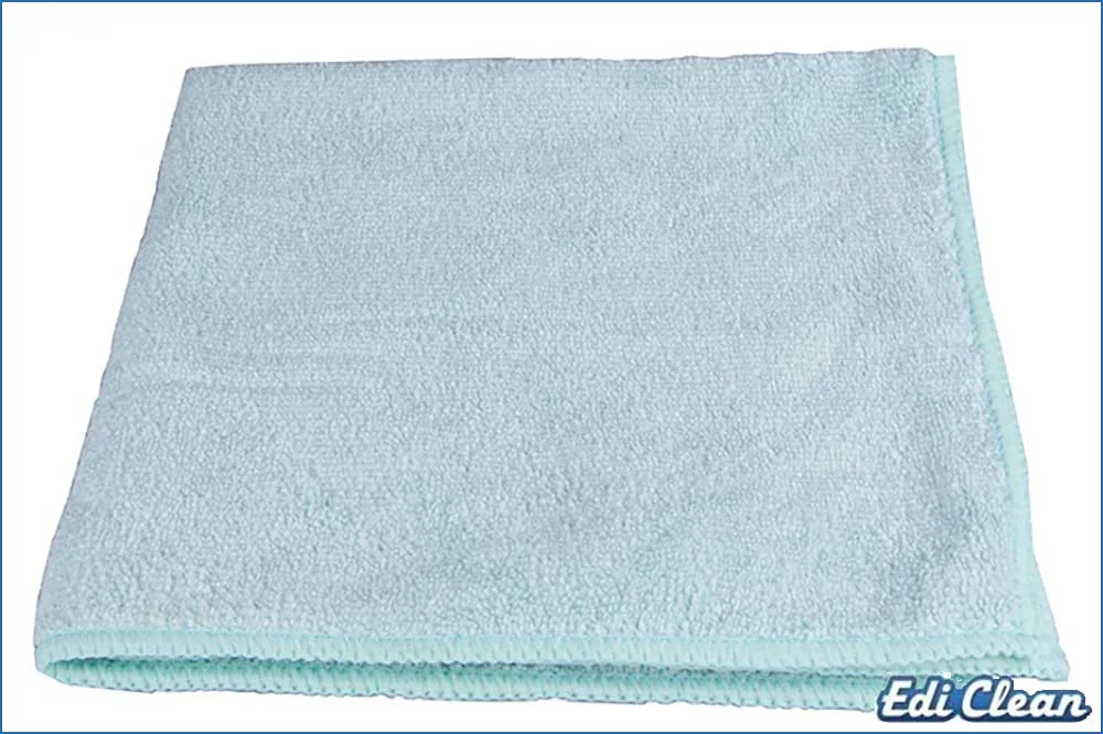 Edi Clean 94060.3-05 Mikrofasertuch 40 x 40 cm, grün - 5 Stück – Bild 2