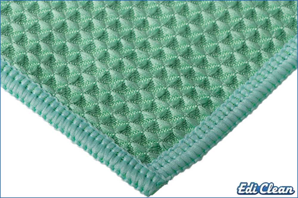 Edi Clean 94071.1-05 Mikrofaser Waffeltuch Honeycomb, 40 x 80 cm, blau Edi Clean 94071.1-05 Mikrofaser Waffeltuch Honeycomb, 40 x 80 cm, blau – Bild 2