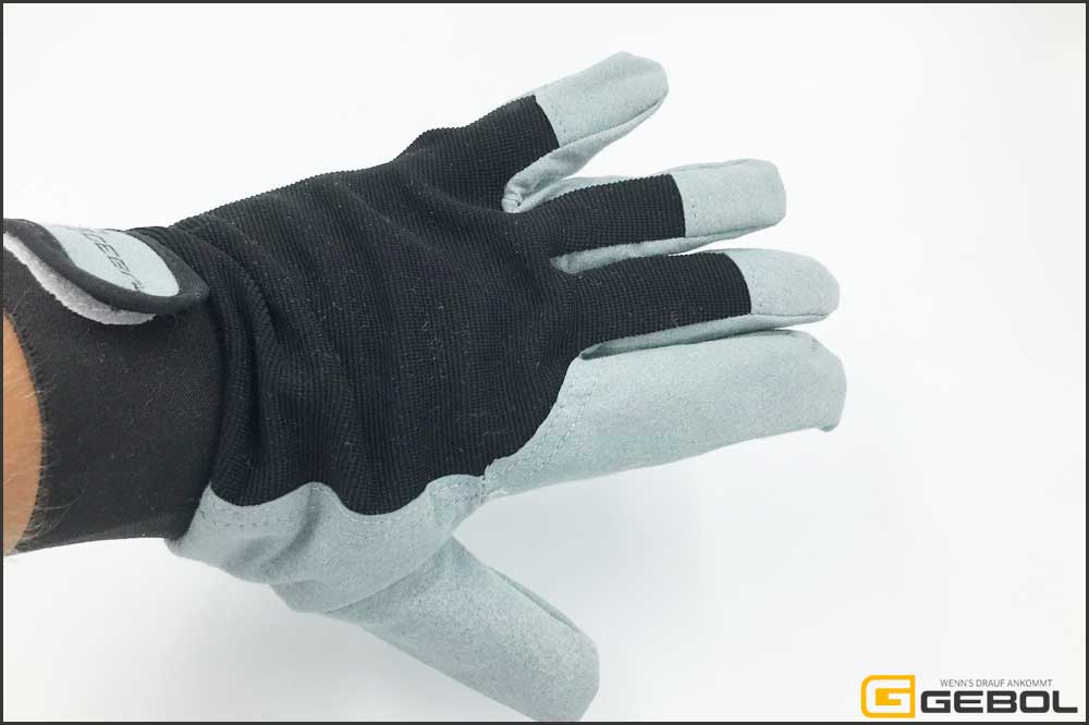 GEBOL Arbeitshandschuhe UNI FIT ECO, grau-schwarz, Gr. 11 GEBOL Arbeitshandschuhe UNI FIT ECO, grau-schwarz, Gr. 11 – Bild 2