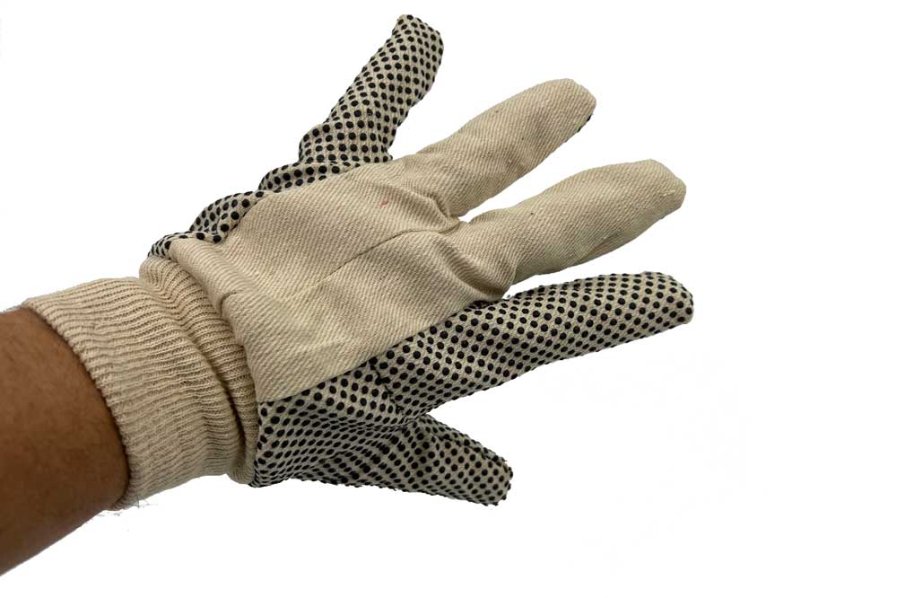 IRONWEAR Baumwoll-Arbeitshandschuhe mit Noppen, Gr. 10 IRONWEAR Baumwoll-Arbeitshandschuhe mit Noppen, Gr. 10 – Bild 2