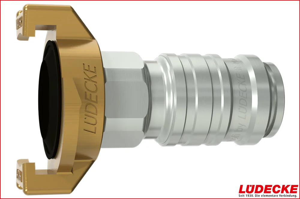 LÜDECKE WPIK-WPA Adapter Klauenkupplung - Steckkupplung
