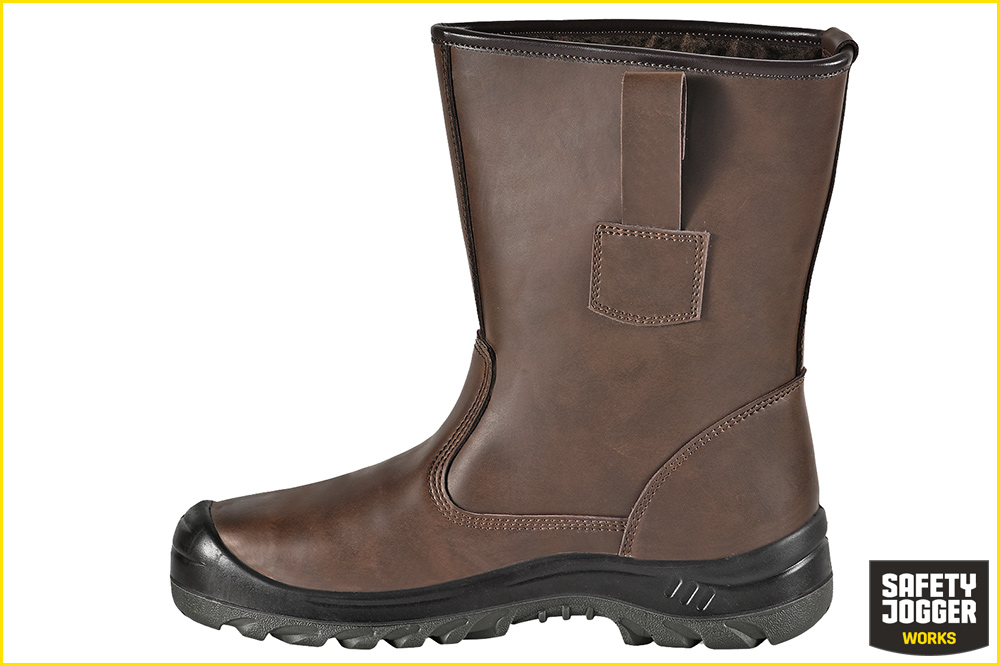 Safety Jogger ALASKA Sicherheitsstiefel aus Leder mit warmem Futter, braun Safety Jogger ALASKA Sicherheitsstiefel aus Leder mit warmem Futter, braun – Bild 3