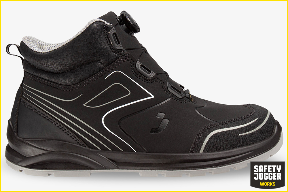 Safety Jogger CADOR S3 MID TLS | Mittelhoher Arbeitsschuh mit Drehverschluss Schwarz Safety Jogger CADOR S3 MID TLS | Mittelhoher Arbeitsschuh mit Drehverschluss Schwarz – Bild 4