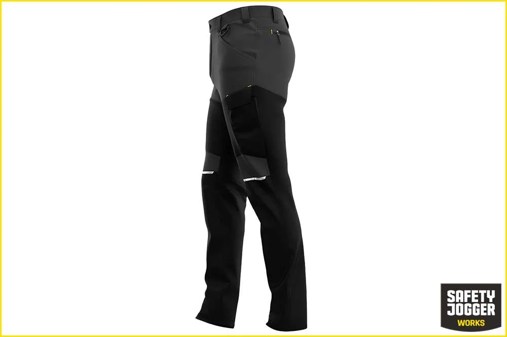 Safety Jogger OAK Arbeitshose Freizeithose Herren, grau-schwarz Safety Jogger OAK Arbeitshose Freizeithose Herren, grau-schwarz – Bild 4