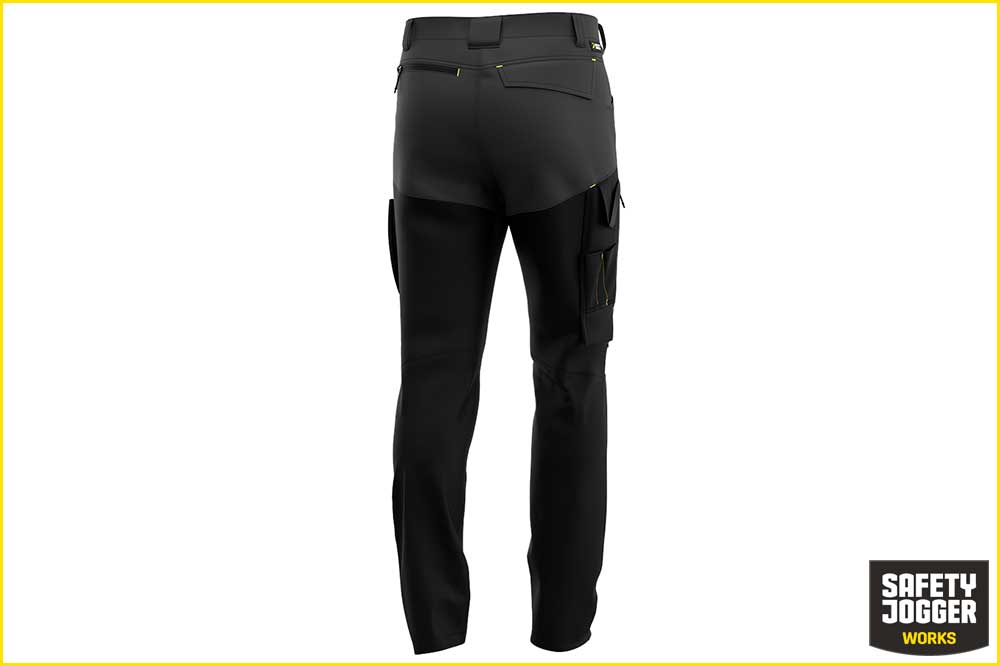 Safety Jogger OAK Arbeitshose Freizeithose Herren, grau-schwarz Safety Jogger OAK Arbeitshose Freizeithose Herren, grau-schwarz – Bild 3