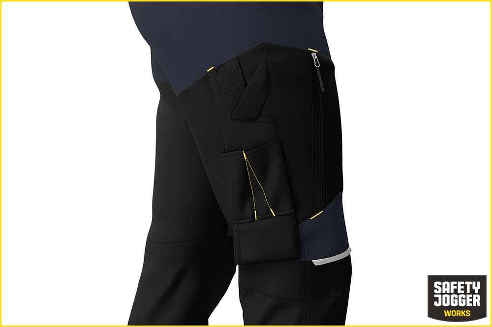 Safety Jogger OAK Arbeitshose Freizeithose Herren, Navy-schwarz Safety Jogger OAK Arbeitshose Freizeithose Herren, Navy-schwarz – Bild 6