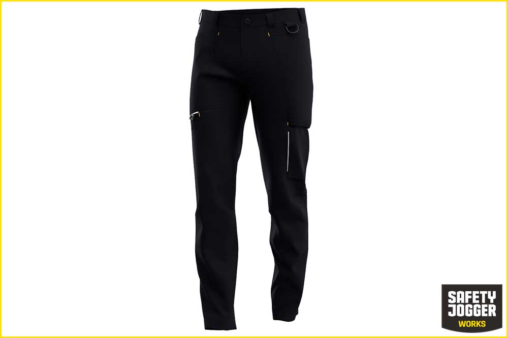 Safety Jogger DENEB Herren-Arbeitshose mit 4-Wege-Stretch, Nachtblau, Grösse 50