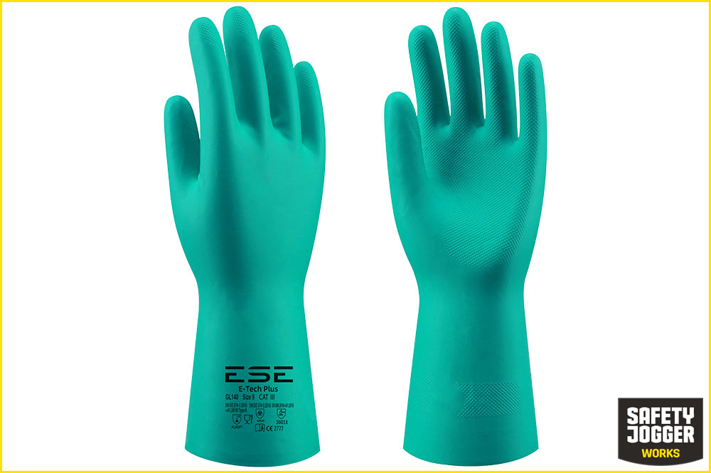Safety Jogger E-TECH PLUS Chemikalienbeständige Handschuhe – Maximaler Schutz in rauen Umgebungen