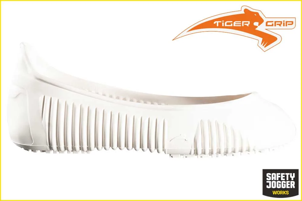 TIGER GRIP EASY GRIP Rutschfester Überschuh, weiss – Bild 2