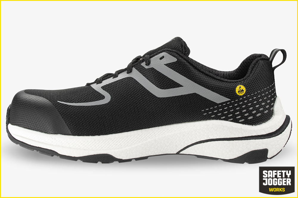 Safety Jogger FREEDOM S1PS LOW Sicherheitsschuh, schwarz-silber Safety Jogger FREEDOM S1PS LOW Sicherheitsschuh, schwarz-silber – Bild 3
