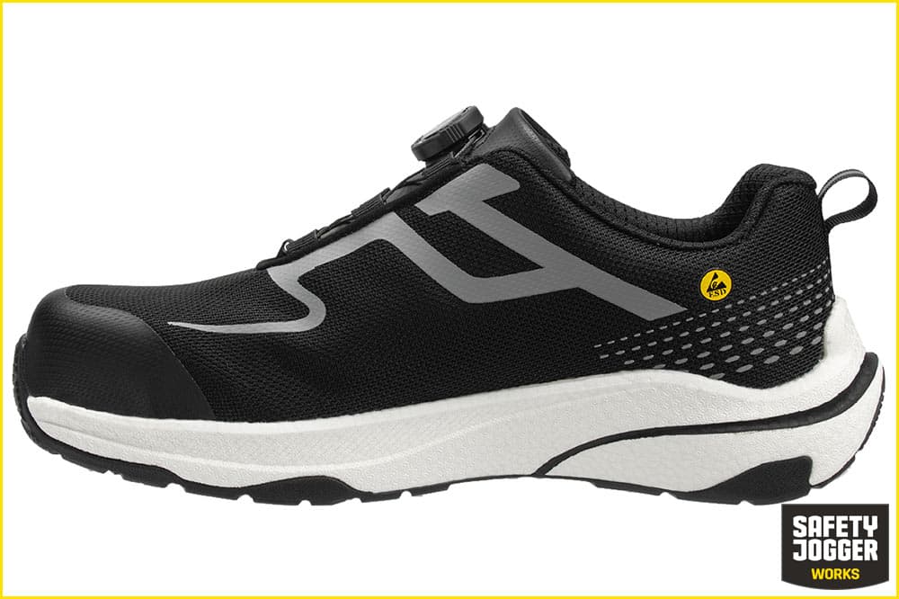 Safety Jogger FREEDOM S1PS LOW TLS Sicherheitsschuh, schwarz-silber Safety Jogger FREEDOM S1PS LOW TLS Sicherheitsschuh, schwarz-silber – Bild 4