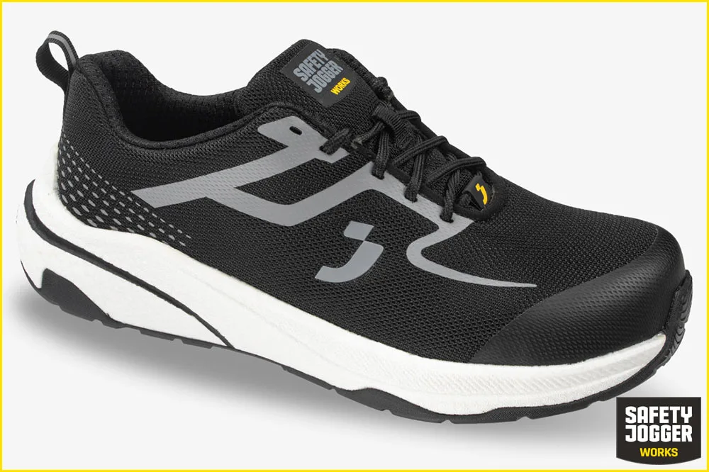 Safety Jogger FREEDOM S1PS LOW Sicherheitsschuh, schwarz-silber