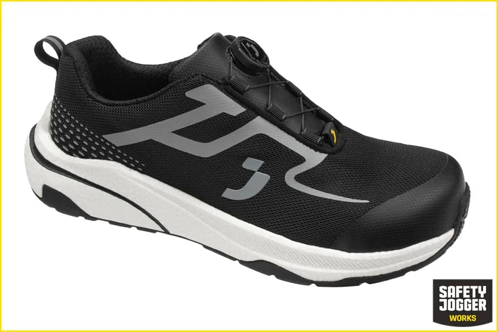 Safety Jogger FREEDOM S1PS LOW TLS Sicherheitsschuh, schwarz-silber