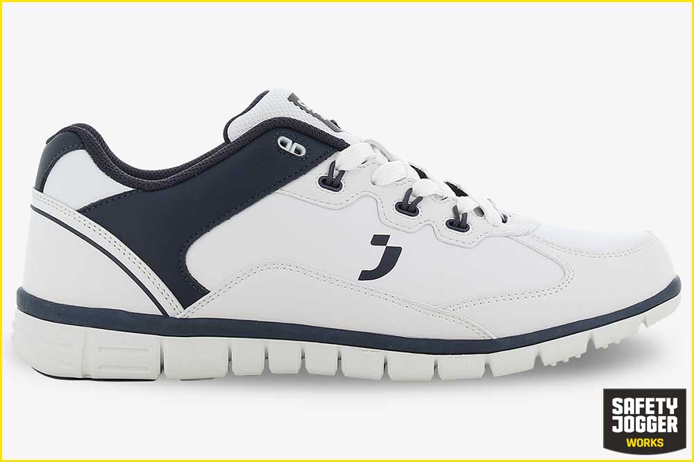Safety Jogger HENNY Modischer Sneaker Grösse 43 | Weiss-Navy Berufsschuh Safety Jogger HENNY Modischer Sneaker Grösse 43 | Weiss-Navy Berufsschuh – Bild 3