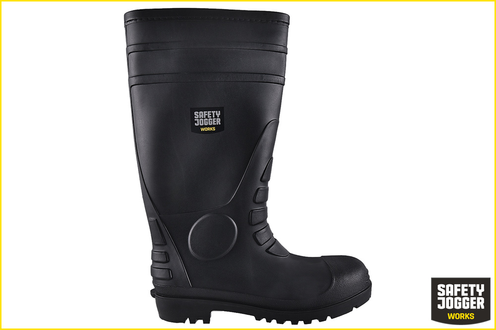 Safety Jogger HERCULES S5 PVC-Sicherheitsstiefel, schwarz Safety Jogger HERCULES S5 PVC-Sicherheitsstiefel, schwarz – Bild 2