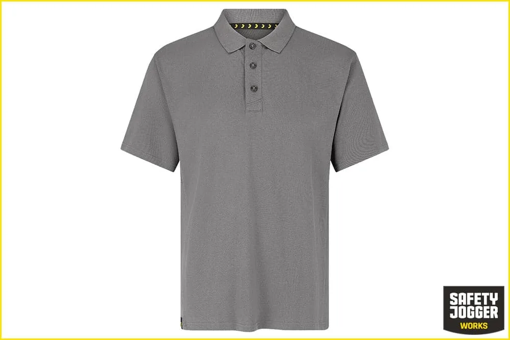Safety Jogger Kasai Poloshirt Herren, grau