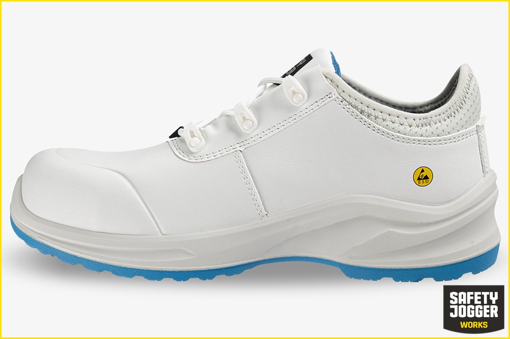 Safety Jogger MODULO PURE S3S L TG | Veganer & HACCP-konformer Arbeitsschuh Weiss Safety Jogger MODULO PURE S3S L TG | Veganer & HACCP-konformer Arbeitsschuh Weiss – Bild 2