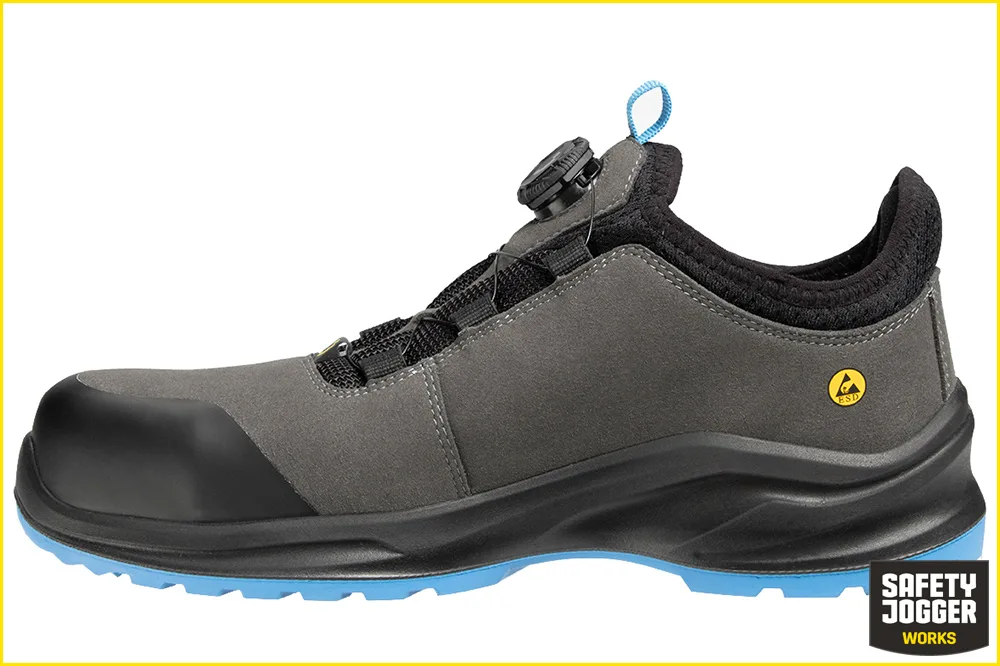 Safety Jogger MODULO S3S LOW TLS Arbeitsschuh | Veganer Halbschuh Grau Safety Jogger MODULO S3S LOW TLS Arbeitsschuh | Veganer Halbschuh Grau – Bild 2