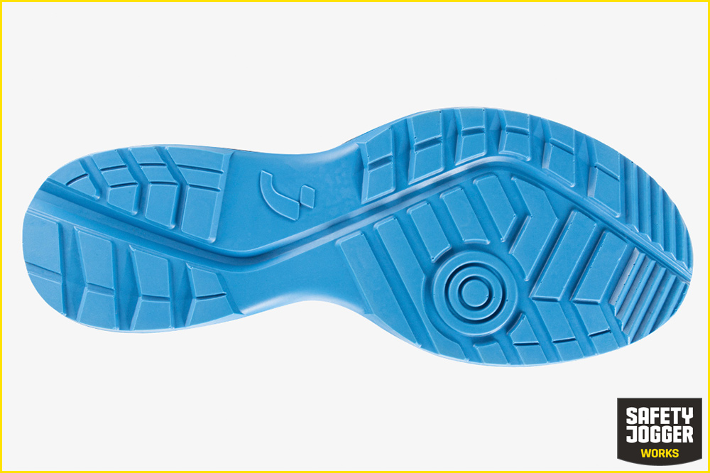 Safety Jogger MODULO S3S MID Arbeitsschuh | Veganer Schnürschuh Grau-Blau Safety Jogger MODULO S3S MID Arbeitsschuh | Veganer Schnürschuh Grau-Blau – Bild 4