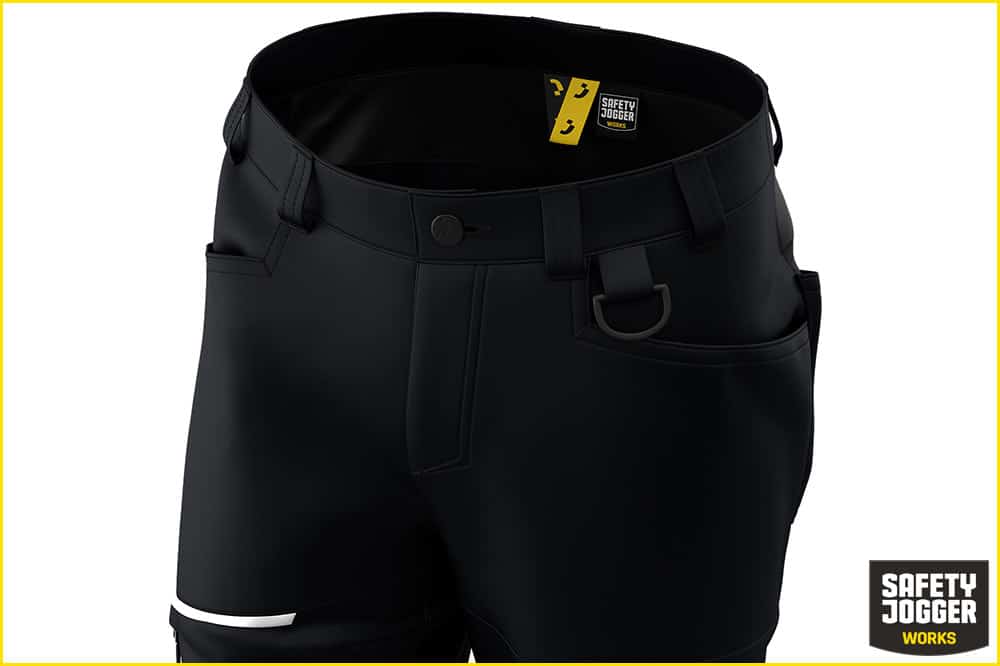 Safety Jogger OAK Shorts Arbeitshose Herren, schwarz, Grösse 50 Safety Jogger OAK Shorts Arbeitshose Herren, schwarz, Grösse 50 – Bild 2