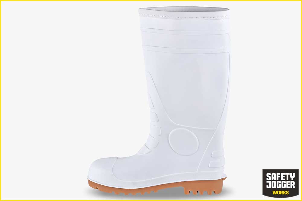 Safety Jogger POSEIDON S4 PVC-Sicherheitsstiefel | Wasserdichter Arbeitsstiefel Weiss Safety Jogger POSEIDON S4 PVC-Sicherheitsstiefel | Wasserdichter Arbeitsstiefel Weiss – Bild 3