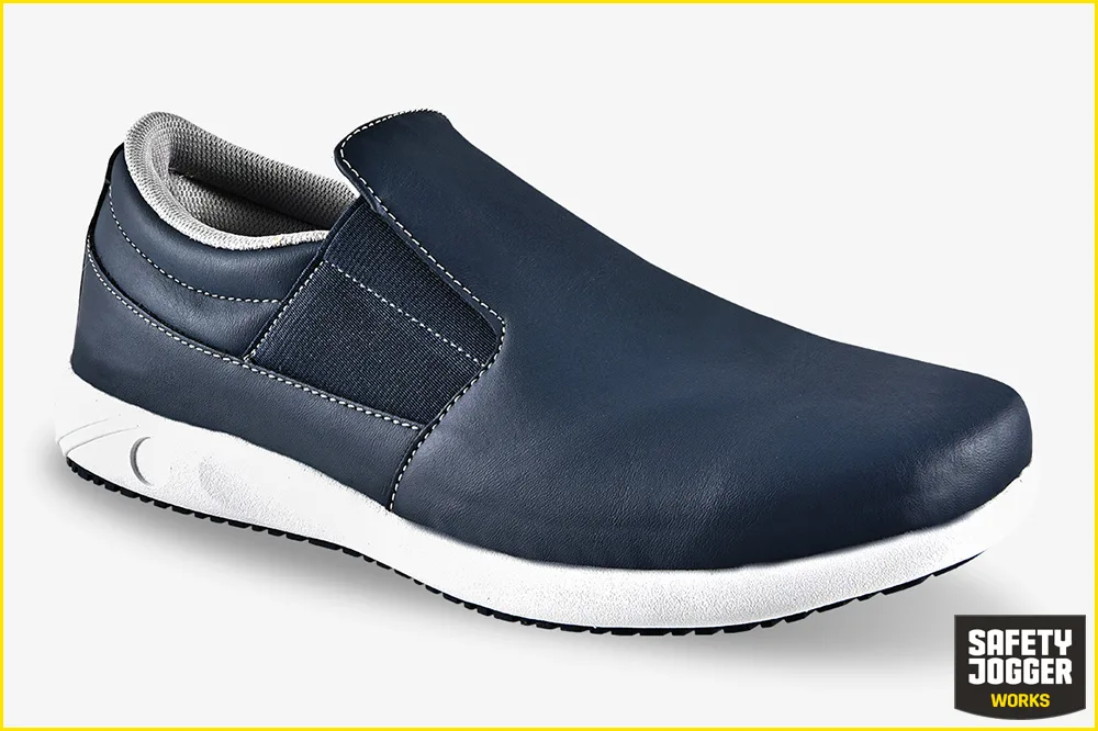 Safety Jogger ROY Bequemer Slipper mit ESD-Technologie, Navy, Grösse 43